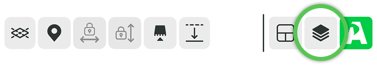 Project overview button