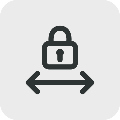 Lock horizontal reference button