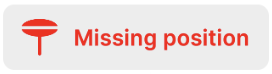 Missing position warning