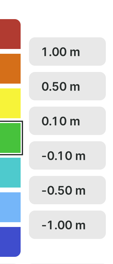 Tolerance edit fields